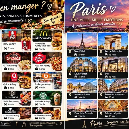 Luxury Vip Parisian Dream Aulnay-sous-Bois